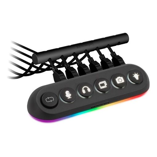 Εικόνα της Streamplify Hub Deck 5 USB 5-Port RGB TVSP-007