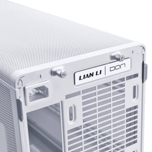 Εικόνα της Lian Li Dan Cases A3-mATX All Mesh Steel-Fabric White G99.A3W.00