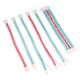 Εικόνα της Kolink Core Adept Braided Cable Extension Kit Brilliant White/ Neon Blue/ Pure Pink PGW-AC-KOL-085