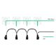 Εικόνα της Arctic PST Cable Rev2 4-Pin PWM Fan Splitter Cable ACCBL00007A