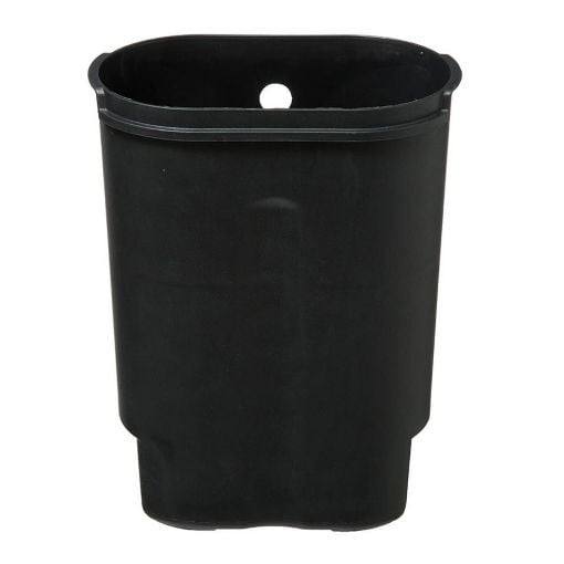 Εικόνα της Καλάθι Aπορριμμάτων 5Five Siliflex 6L Black 24.2x15.5x30.5cm 174635C