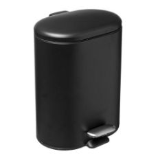 Εικόνα της Καλάθι Aπορριμμάτων 5Five Siliflex 6L Black 24.2x15.5x30.5cm 174635C