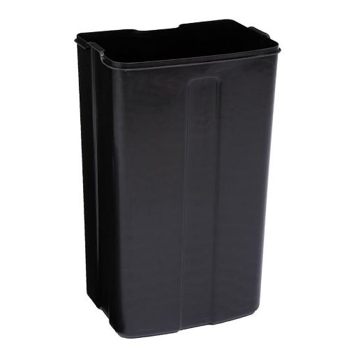 Εικόνα της Καλάθι Aπορριμμάτων 5Five Ariane 20L Black 30x29.5x53.3cm 202421A