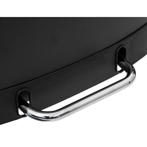 Εικόνα της Καλάθι Aπορριμμάτων 5Five Ariane 20L Black 30x29.5x53.3cm 202421A