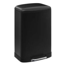 Εικόνα της Καλάθι Aπορριμμάτων 5Five Ariane 20L Black 30x29.5x53.3cm 202421A