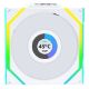 Εικόνα της Case Fan Lian Li UniFan SL Wireless LCD 120 Reverse White (3-pack with Controller) G99.12RSLLCD1W3W.00