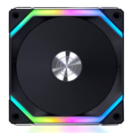 Εικόνα της Case Fan Lian Li UniFan SL Wireless LCD 120 Reverse Black (3-pack with Controller) G99.12RSLLCD1W3B.00