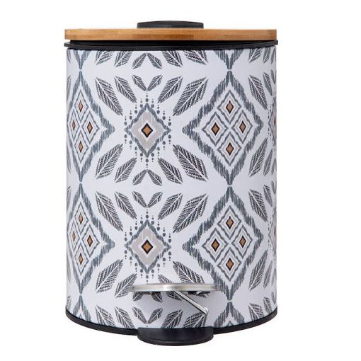 Εικόνα της Kαλάθι Aπορριμμάτων 5Five Hapache 3L Multicolour 22.5x17x23cm 174913A