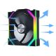 Εικόνα της Case Fan Lian Li UniFan SL Wireless 120 Black (3-pack with Controller) G99.12SL1W3B.00