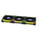 Εικόνα της Case Fan Lian Li UniFan SL Wireless 120 Black (3-pack with Controller) G99.12SL1W3B.00