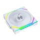 Εικόνα της Case Fan Lian Li UniFan SL Wireless 120 White (3-pack with Controller) G99.12SL1W3W.00