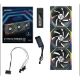 Εικόνα της Case Fan Lian Li UniFan SL Wireless 120 Reverse Black (3-pack with Controller) G99.12RSL1W3B.00
