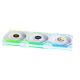Εικόνα της Case Fan Lian Li UniFan SL Wireless LCD 120 White (3-pack with Controller) G99.12SLLCD1W3W.00