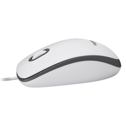 Εικόνα της Ποντίκι Logitech M100 White 910-005003