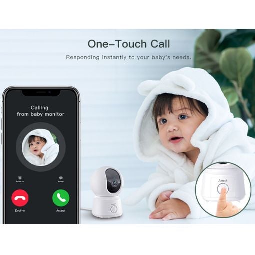 Εικόνα της Arenti AINanny B2 WiFi 1080p Baby Monitor Kit with LCD Screen