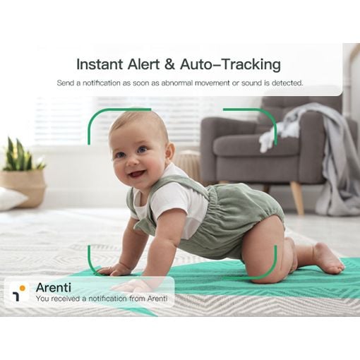 Εικόνα της Arenti AINanny B2 WiFi 1080p Baby Monitor Kit with LCD Screen
