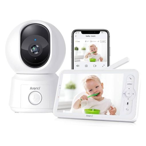 Εικόνα της Arenti AINanny B2 WiFi 1080p Baby Monitor Kit with LCD Screen