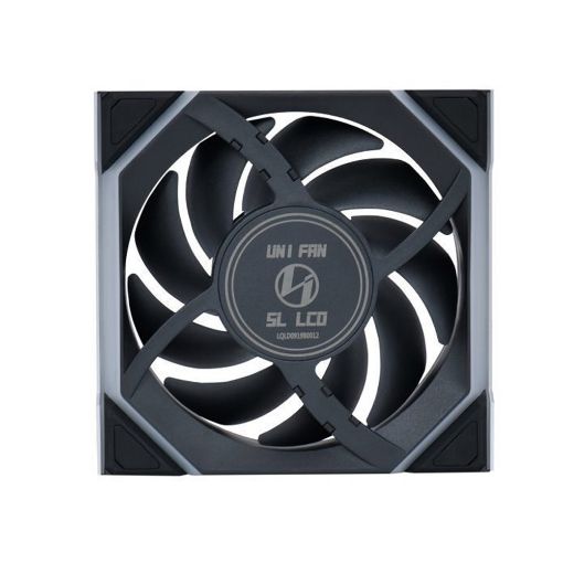 Εικόνα της Case Fan Lian Li UniFan SL Wireless LCD 120 Reverse Black G99.12RSLLCD1W1B.00