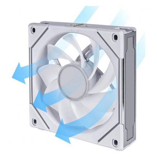 Εικόνα της Case Fan Lian Li UniFan Infinity SL-INF 140mm ARGB Reverse White G99.14RSLIN1W.00