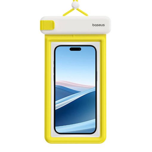Εικόνα της Θήκη Κινητού Baseus DeepDive Waterproof White/Yellow P60271600211-00