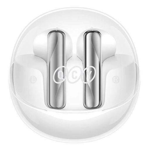 Εικόνα της True Wireless Earbuds QCY Ailypods Clear White