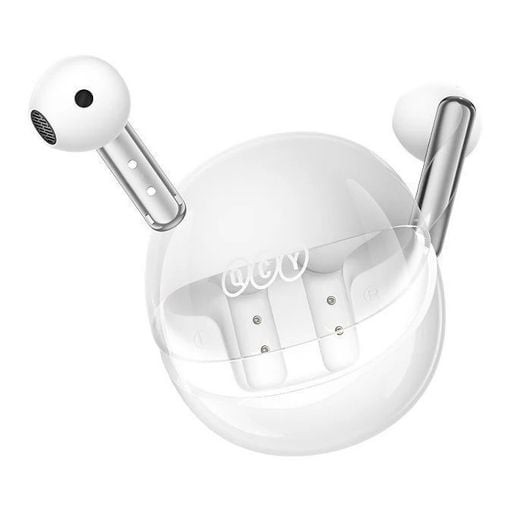 Εικόνα της True Wireless Earbuds QCY Ailypods Clear White
