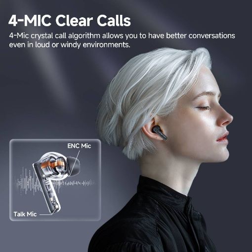 Εικόνα της True Wireless Earbuds QCY Melobuds Neo Black