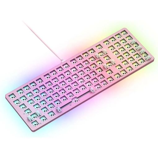 Εικόνα της Barebone Glorious PC Gaming Race The GMMK 2 Full ANSI Layout Pink GLO-GMMK2-96-RGB-P