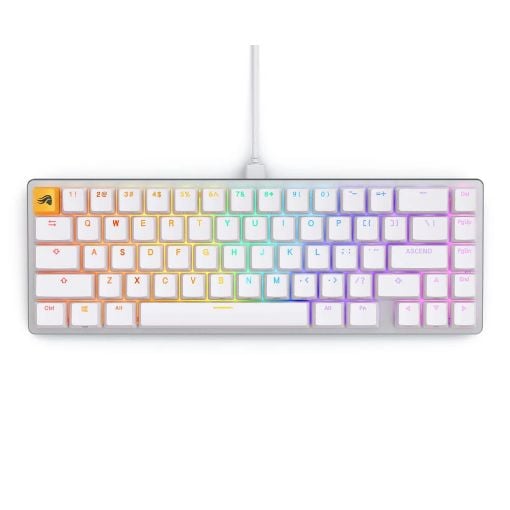 Εικόνα της Barebone Glorious PC Gaming Race The GMMK 2 Full ANSI Layout White GLO-GMMK2-96-RGB-W