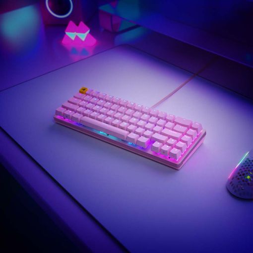 Εικόνα της Barebone Glorious PC Gaming Race The GMMK 2 65% ANSI Layout Pink GLO-GMMK2-65-RGB-P