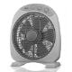 Εικόνα της Επιτραπέζιος Aνεμιστήρας Bruno Box Fan Δαπέδου 38W Γκρί 32cm BRN-0184