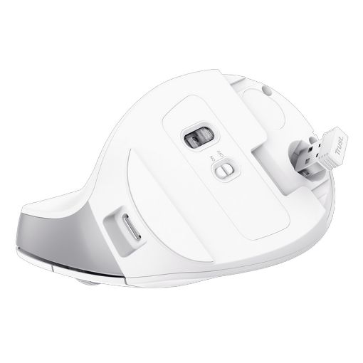Εικόνα της Ποντίκι Trust Bayo II Ergonomic Wireless White 25398