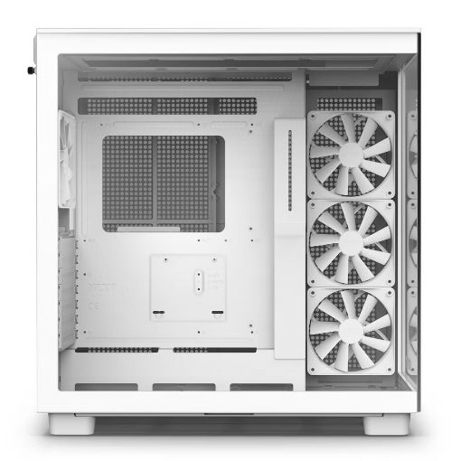 Εικόνα της NZXT H9 Flow Tempered Glass White CM-H91FW-01