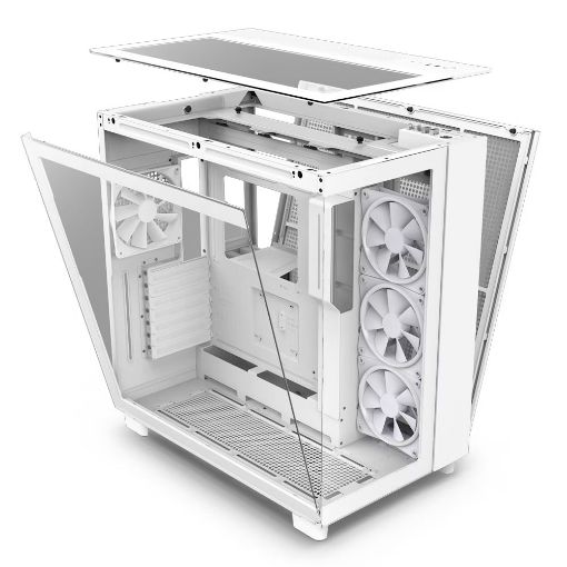 Εικόνα της NZXT H9 Elite RGB Tempered Glass White CM-H91EW-01