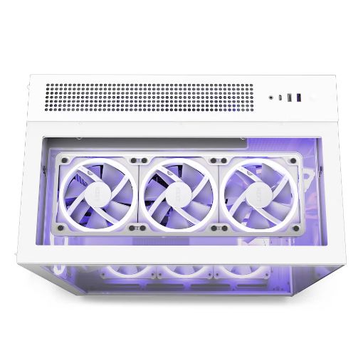 Εικόνα της NZXT H9 Elite RGB Tempered Glass White CM-H91EW-01