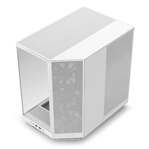 Εικόνα της NZXT H6 Flow Tempered Glass White CC-H61FW-01