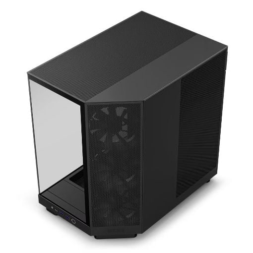 Εικόνα της NZXT H6 Flow Tempered Glass Black CC-H61FB-01