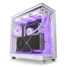 Εικόνα της NZXT H6 Flow RGB Tempered Glass White CC-H61FW-R1