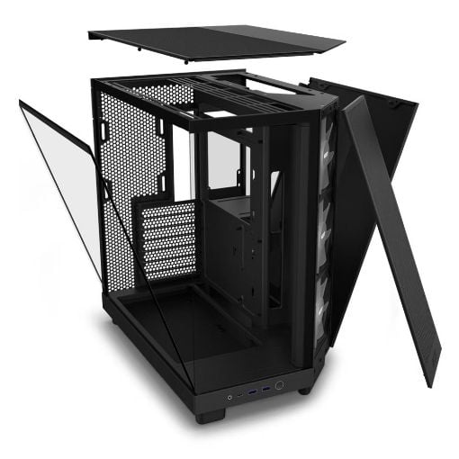 Εικόνα της NZXT H6 Flow RGB Tempered Glass Black CC-H61FB-R1
