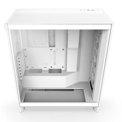 Εικόνα της NZXT H7 Flow RGB Tempered Glass White CM-H72FW-R1