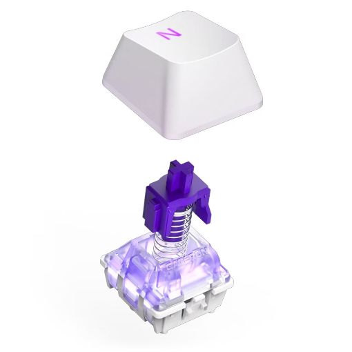 Εικόνα της Πληκτρολόγιο NZXT Function 2 MiniTKL (US) White KB-002NW-US