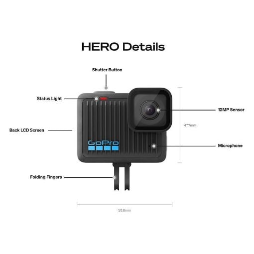 Εικόνα της Action Camera GoPro Hero Black CHDHF-131-EU