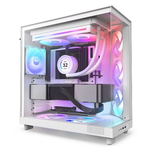 Εικόνα της Case Fan NZXT F280 RGB Core Single-Frame 280mm White RF-U28HF-W1