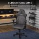 Εικόνα της Gaming Chair Corsair TC500 LUXE Fabric Shadow CF-9010066-WW