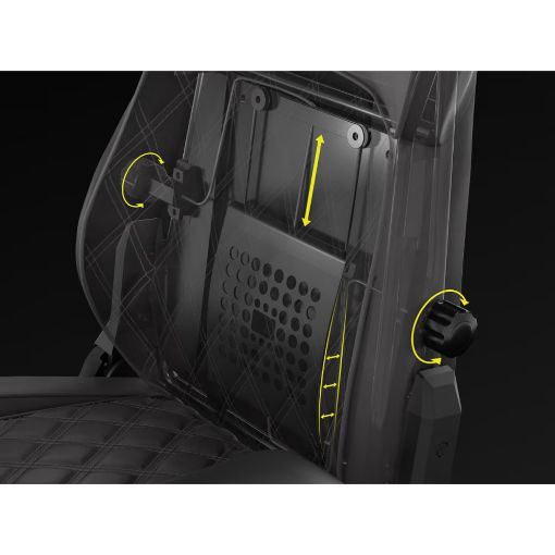 Εικόνα της Gaming Chair Corsair TC500 LUXE Fabric Shadow CF-9010066-WW