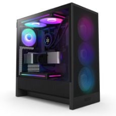 Εικόνα της NZXT H5 Flow RGB Tempered Glass Black CC-H52FB-R1