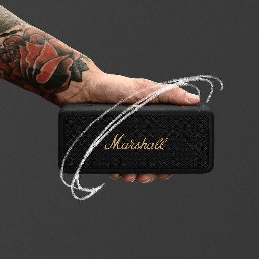 Εικόνα της Ηχείο Marshall Emberton III Black & Brass 1006884
