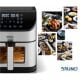 Εικόνα της Φριτέζα Αέρος Bruno 8lt 1800W Inox Μαύρη BRN-0194