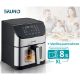 Εικόνα της Φριτέζα Αέρος Bruno 8lt 1800W Inox Μαύρη BRN-0194