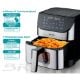 Εικόνα της Φριτέζα Αέρος Bruno 8lt 1800W Inox Μαύρη BRN-0194